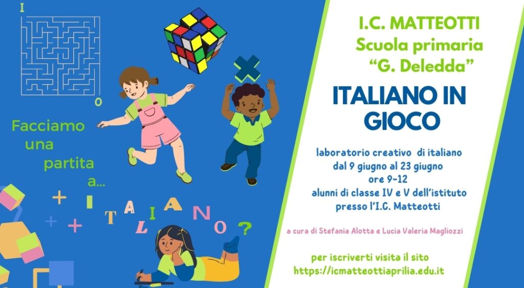 Pon “Italiano in gioco” pronto a partire!